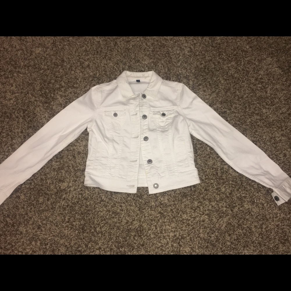 White Jean Jacket
